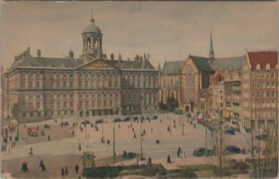 AMSTERDAM - Dam met Koninklijk Paleis