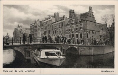 AMSTERDAM - Huis aan de Drie Grachten