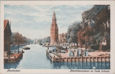 AMSTERDAM - Montelbaanstoren