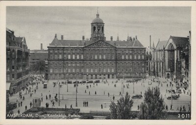 AMSTERDAM - Dam, Koninklijk Paleis