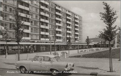 AMSTERDAM - O.V., Winkelcentrum August Allebéplein