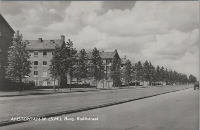 AMSTERDAM-W - (S.M.) Burg. Roëllstraat