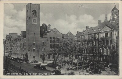 AMSTERDAM - Beurs met Beursplein