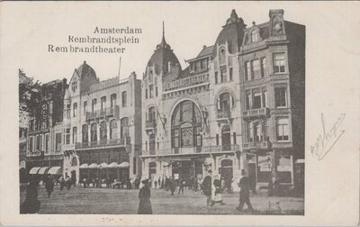 AMSTERDAM - Rembrandtsplein Rembrandttheater