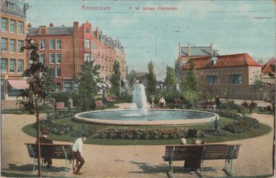 AMSTERDAM - P. W. Jansen Plantsoen