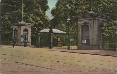AMSTERDAM - Ingang N. Artis M.