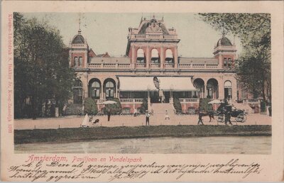 AMSTERDAM - Paviljoen en Vondelpark
