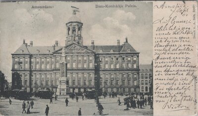 AMSTERDAM - Dam-Koninklijk Paleis