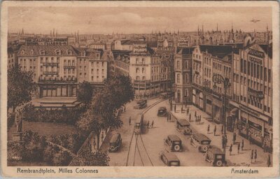 AMSTERDAM - Rembrandtplein, Milles Colonnes