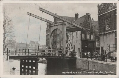 AMSTERDAM - Houtenbrug a.d. Staalstraat