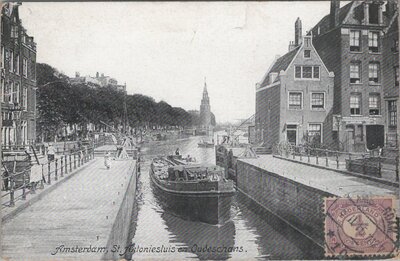 AMSTERDAM - St. Antoniesluis en Oudeschans