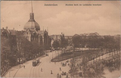 AMSTERDAM - Moskee kerk en Leidsche boschjes