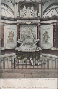 AMSTERDAM - Graftombe van Michiel Adriaanszn. de Ruijter in de Nieuwe Kerk