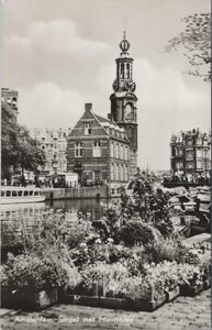 AMSTERDAM - Singel met Munttoren