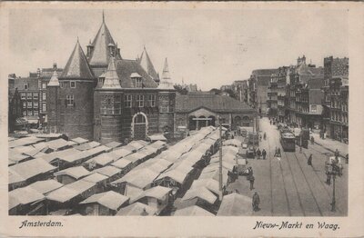 AMSTERDAM - Nieuw-Markt en Waag