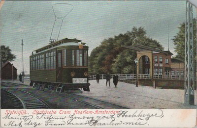 AMSTERDAM - Electrische Tram Haarlem-Amsterdam