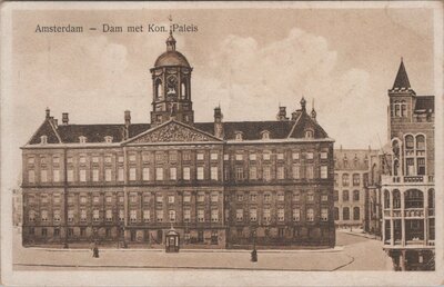 AMSTERDAM - Dam met Kon. Paleis