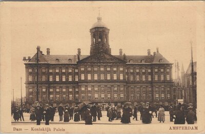 AMSTERDAM - Dam - Koninklijk Paleis