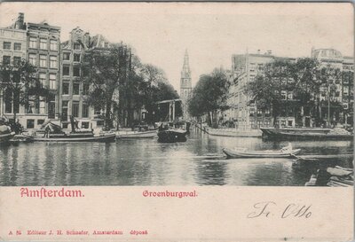 AMSTERDAM - Groenburgwal