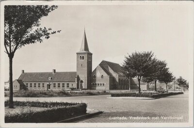 ENSCHEDE - Vredeskerk met Varviksingel
