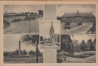 ENSCHEDE - Meerluik Groeten uit Enschede