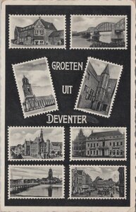 DEVENTER - Meerluik Groeten uit Deventer