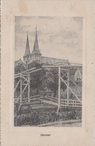 DEVENTER - Gezicht op Deventer