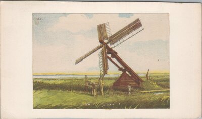 GIETHOORN - Tjasker aan het bovenwiede