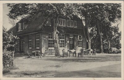 GIETHOORN - (Noord) Café Rest. Lindenhof