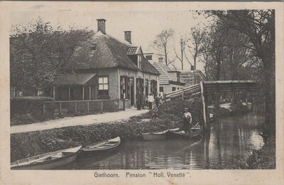 GIETHOORN - Pension Holl. Venetie