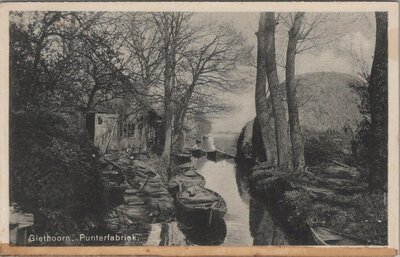 GIETHOORN - Punterfabriek