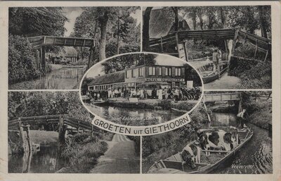 GIETHOORN - Meerluik Groeten uit Giethoorn