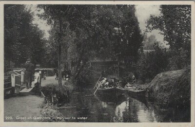 GIETHOORN - Vervoer te water
