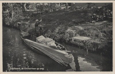 GIETHOORN - de timmerman op weg