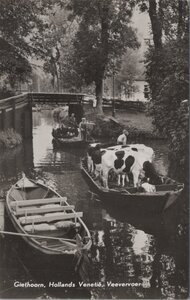 GIETHOORN - Hollands Venetië, Veevervoer
