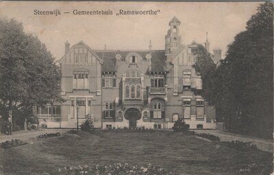 STEENWIJK - Gemeentehuis Ramswoerthe