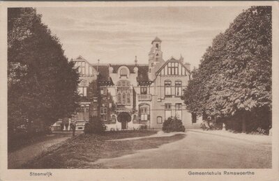 STEENWIJK - Gemeentehuis Ramswoerthe