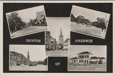STEENWIJK - Meerluik Groeten uit Steenwijk