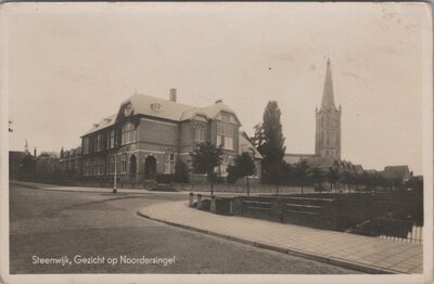 STEENWIJK - Gezicht op Noordersingel