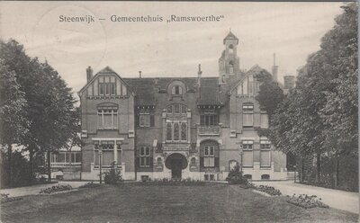 STEENWIJK - Gemeentehuis Ramswoerthe