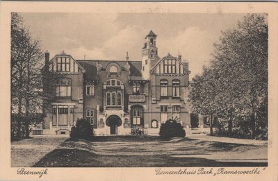 STEENWIJK - Gemeentehuis Park Ramswoerthe