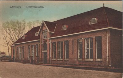 STEENWIJK - Gemeenteschool