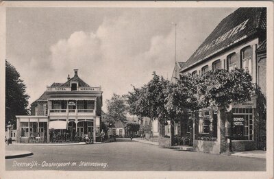 STEENWIJK - Oosterpoort m. Stationsweg