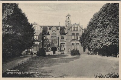 STEENWIJK - Gemeentehuis Ramswoerthe