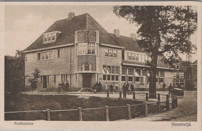 STEENWIJK - Postkantoor