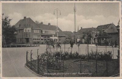 STEENWIJK - Oosterpoort met Postkantoor