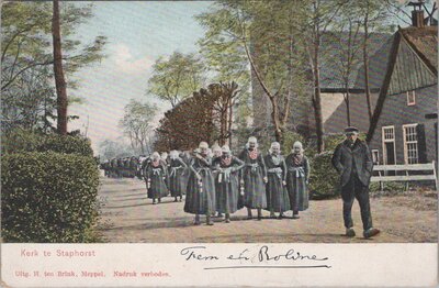 STAPHORST - Kerk te Staphorst