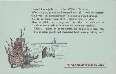 KAMPEN - De Groetenisse uut Kampen