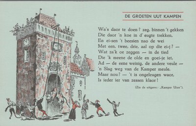 KAMPEN - De Groetenisse uut Kampen