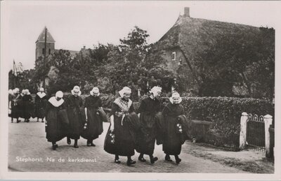 STAPHORST - Na de kerkdienst
